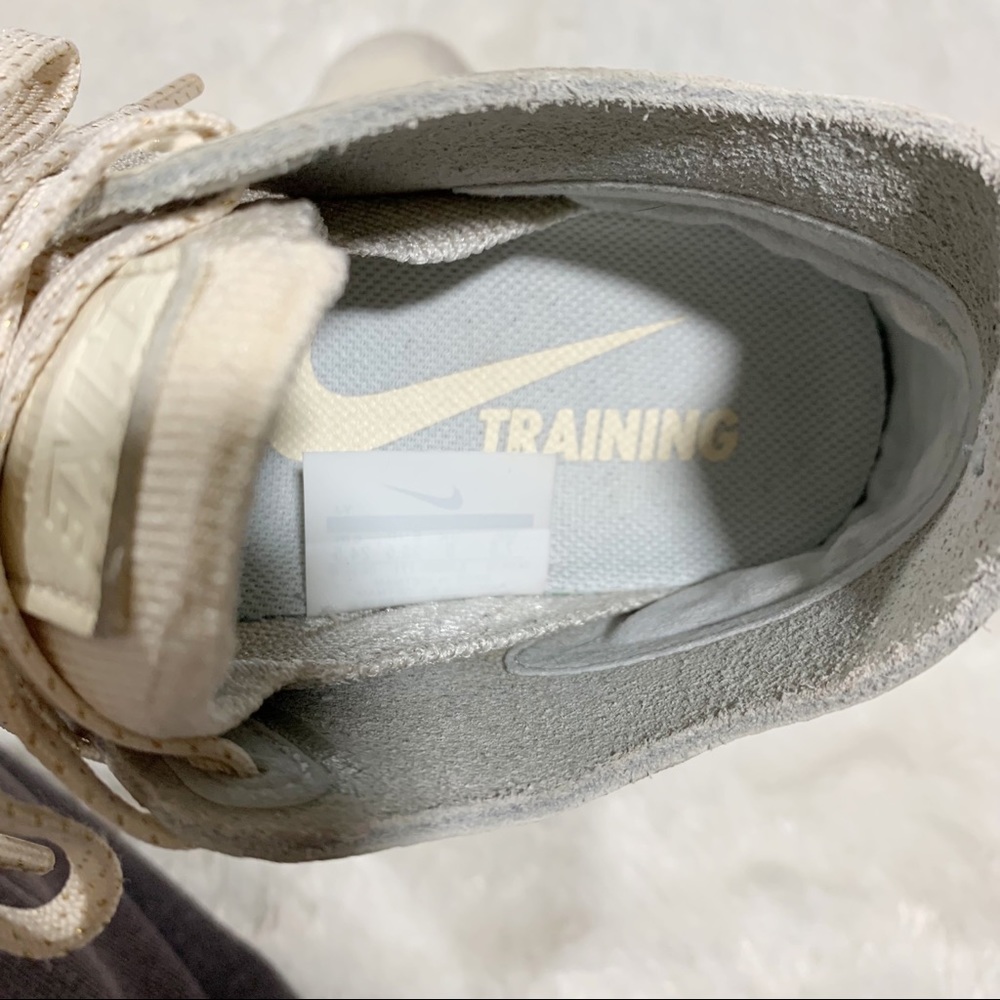 Women’s Nike Free Training Flyknit 3 Sneakers in Champagne Size 7.5 - Picture 7 of 10